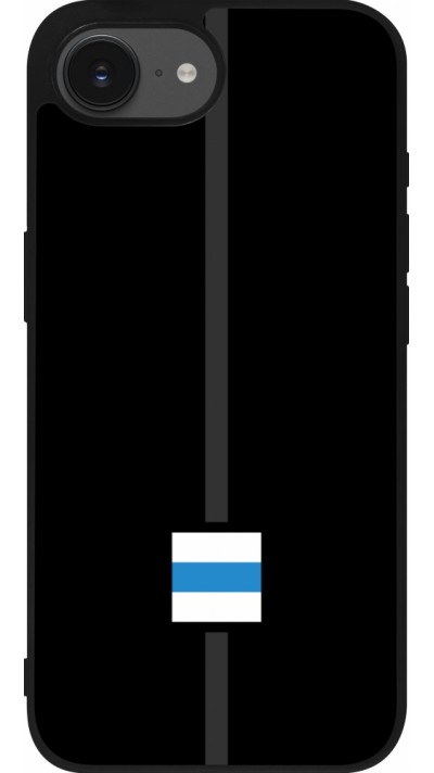 Coque iPhone 16e - Silicone rigide noir Canton ZG noir