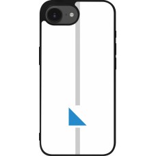 Coque iPhone 16e - Silicone rigide noir Canton ZH blanc