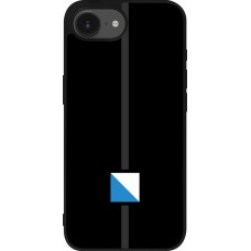 Coque iPhone 16e - Silicone rigide noir Canton ZH noir