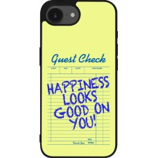 iPhone 16e Case Hülle - Silikon schwarz Guest check 2026