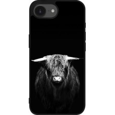iPhone 16e Case Hülle - Silikon schwarz Highland calf black