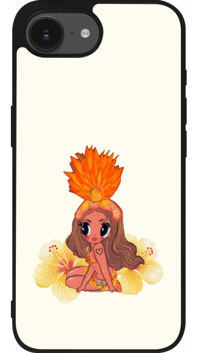 Coque iPhone 17e / 16e - Silicone rigide noir Karol G Tropicoqueta