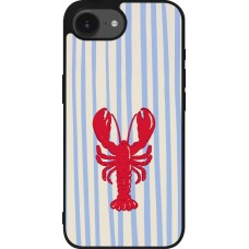 iPhone 16e Case Hülle - Silikon schwarz Red lobster 2026
