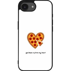 iPhone 16e Case Hülle - Silikon schwarz Saint Valentines Day 26 You have my pizza heart