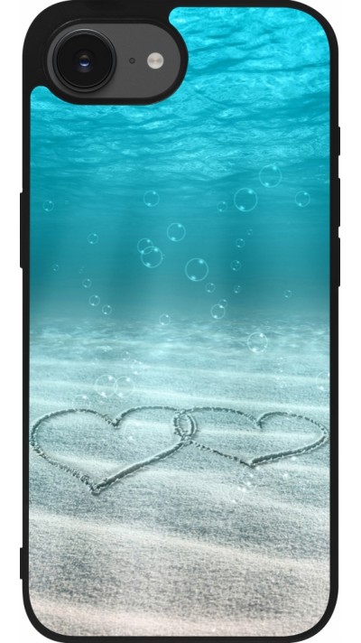 Coque iPhone 16e - Silicone rigide noir Summer 18 19