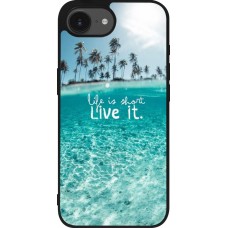 iPhone 16e Case Hülle - Silikon schwarz Summer 18 24