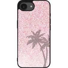 Coque iPhone 17e / 16e - Silicone rigide noir Summer 2021 01
