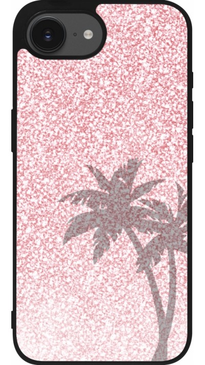 Coque iPhone 16e - Silicone rigide noir Summer 2021 01
