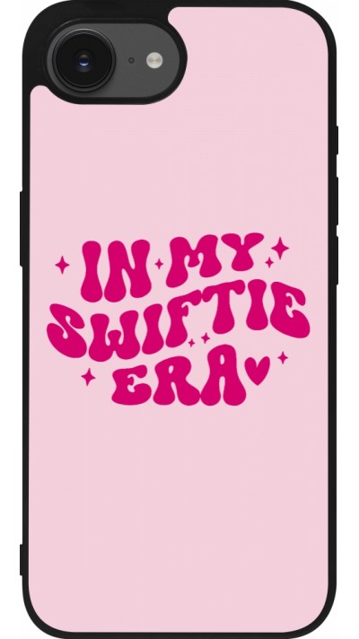 iPhone 16e Case Hülle - Silikon schwarz Taylor Swift In My Swiftie Era - Pink