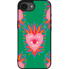 iPhone 16e Case Hülle - Silikon schwarz Viva la vida 2026