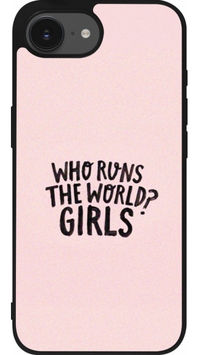 Coque iPhone 17e / 16e - Silicone rigide noir Womens day 2026 3