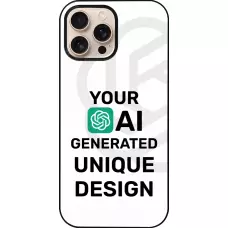 iPhone 16 Pro Max Case Hülle - 100% einzigartig erstellt dank Deiner Kreativität und künstlicher Intelligenz (KI)