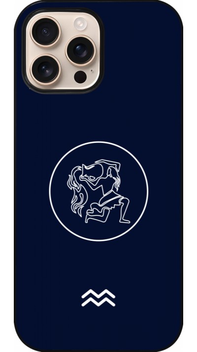 Coque iPhone 16 Pro Max - Astrologie Verseau