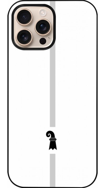 iPhone 16 Pro Max Case Hülle - Kanton BS weiss