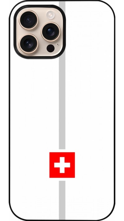 iPhone 16 Pro Max Case Hülle - Kanton CH weiss
