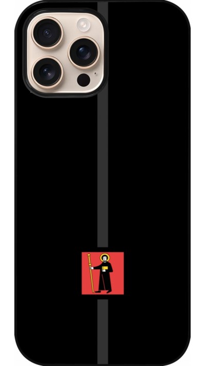 iPhone 16 Pro Max Case Hülle - Kanton GL schwarz
