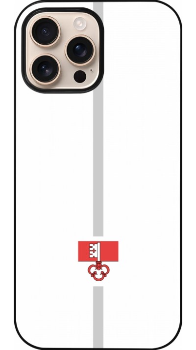 iPhone 16 Pro Max Case Hülle - Kanton OW weiss
