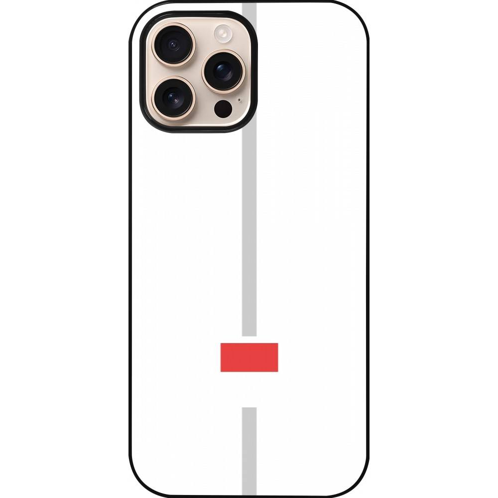 Coque iPhone 16 Pro Max - Canton SO blanc