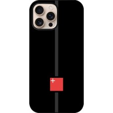 iPhone 16 Pro Max Case Hülle - Kanton SZ schwarz