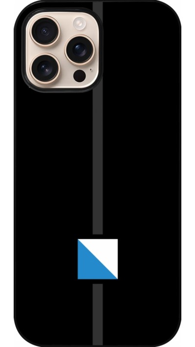 iPhone 16 Pro Max Case Hülle - Kanton ZH schwarz