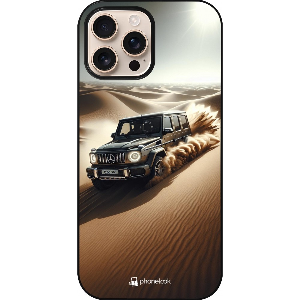 Coque iPhone 16 Pro Max - Mercedes G Drift Desert
