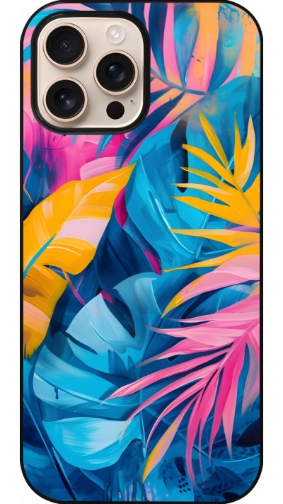 Coque iPhone 16 Pro Max - Palms Blue