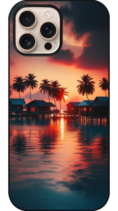 Coque iPhone 16 Pro Max - Paradis Maldives