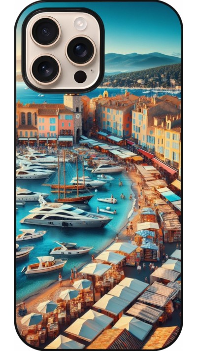 Coque iPhone 16 Pro Max - Saint-Tropez Beach