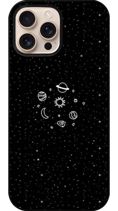 Coque iPhone 16 Pro Max - Space Doodle