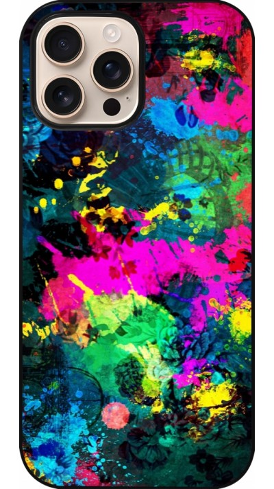 Coque iPhone 16 Pro Max - Splash paint