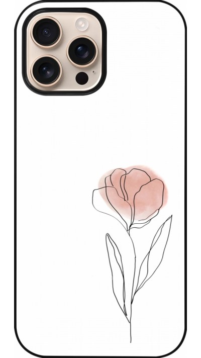 Coque iPhone 16 Pro Max - Spring 23 minimalist flower