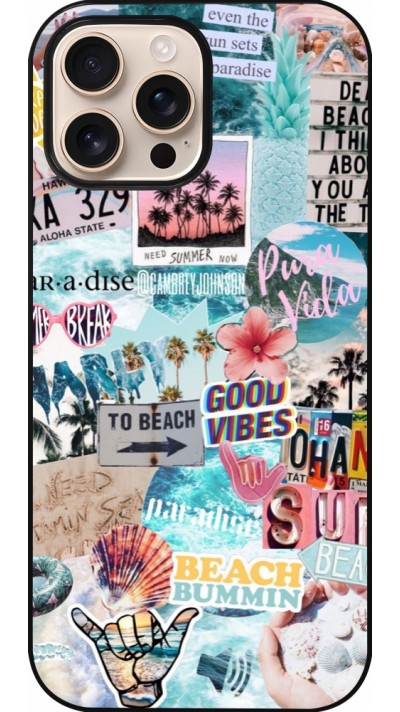 Coque iPhone 16 Pro Max - Summer 20 collage