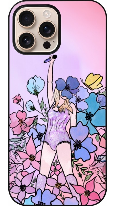 iPhone 16 Pro Max Case Hülle - Taylor Swift Sketch - Pink