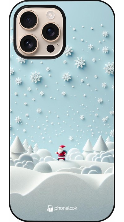 Coque iPhone 16 Pro Max - Noël 2023 Petit Père Flocon