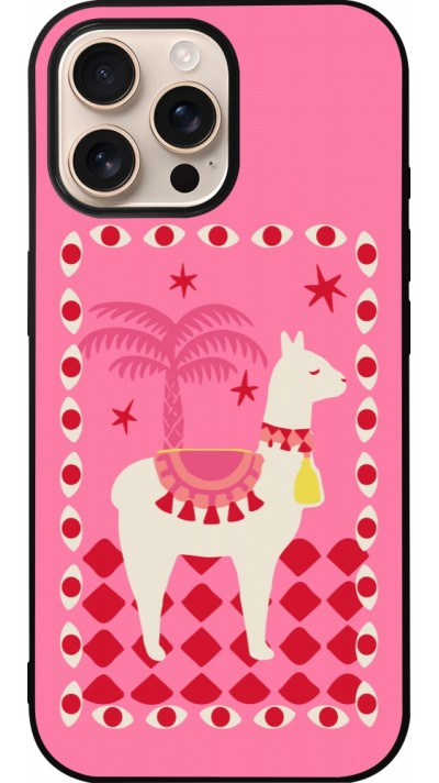 Coque iPhone 16 Pro Max - Silicone rigide noir Alpaca 2026