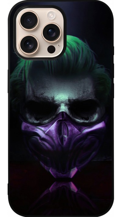 iPhone 16 Pro Max Case Hülle - Silikon schwarz Halloween 20 21
