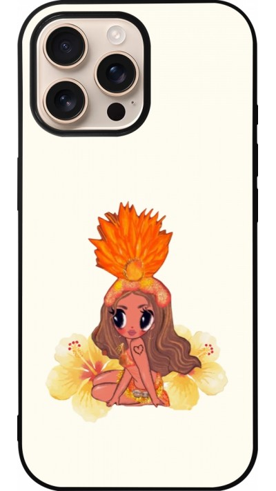 Coque iPhone 16 Pro Max - Silicone rigide noir Karol G Tropicoqueta