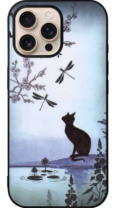 iPhone 16 Pro Max Case Hülle - Silikon schwarz Spring 19 12