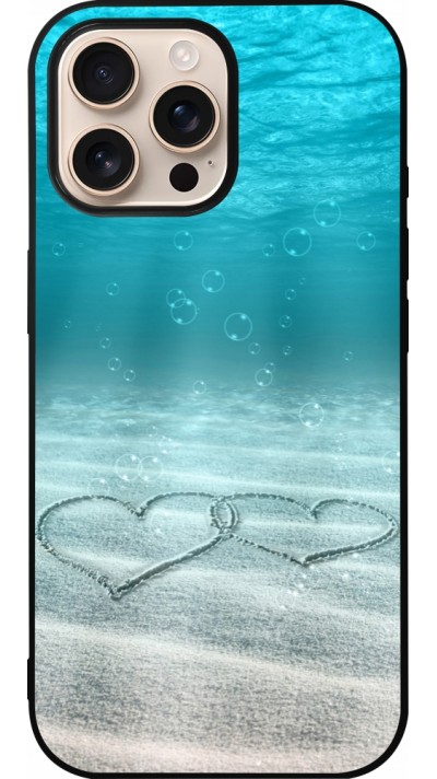 iPhone 16 Pro Max Case Hülle - Silikon schwarz Summer 18 19