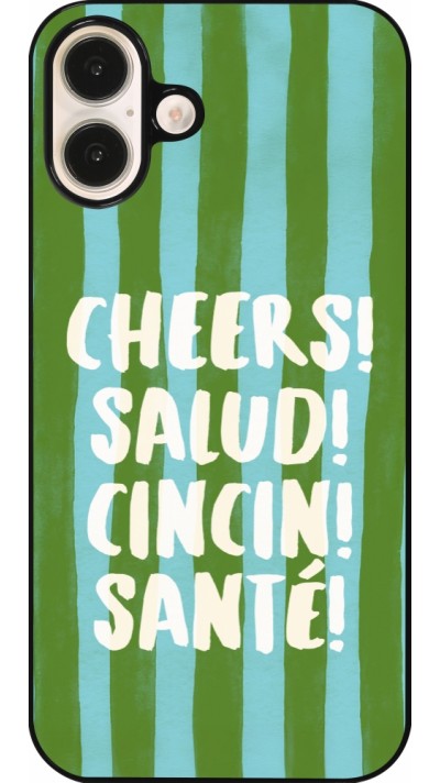 Coque iPhone 16 Plus - Cheers 2026
