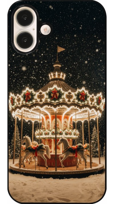Coque iPhone 16 Plus - Christmas 25 Carousel