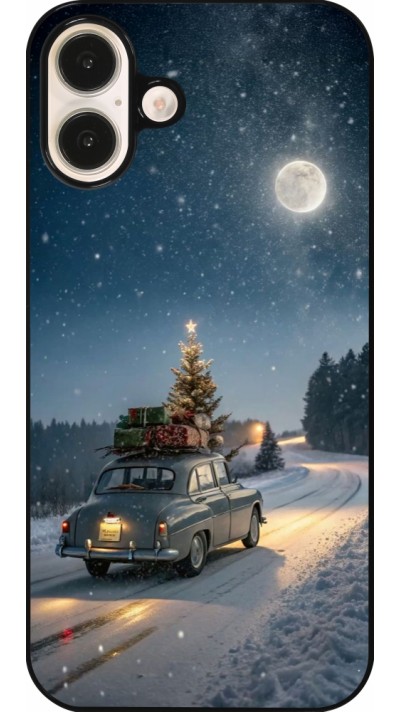 Coque iPhone 16 Plus - Christmas 25 Car with Tree Xmas
