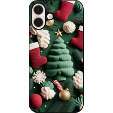Coque iPhone 16 Plus - Christmas 25 Christmas textiles