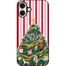 Coque iPhone 16 Plus - Christmas 25 Happy Holiday