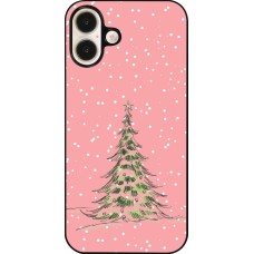 Coque iPhone 16 Plus - Christmas 25 Pink Tree