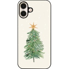 Coque iPhone 16 Plus - Christmas 25 Sketch Tree