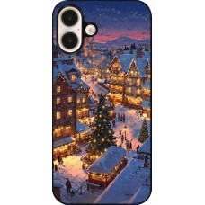 Coque iPhone 16 Plus - Christmas 25 Xmas Village