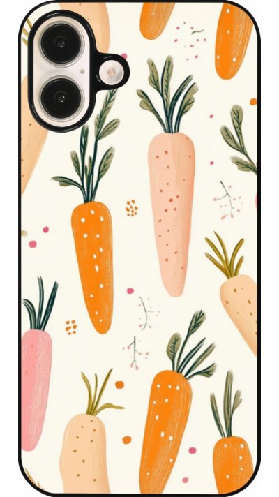 Coque iPhone 16 Plus - Easter 2026 Illustration carrots