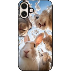 Coque iPhone 16 Plus - Easter 2026 Rabbits