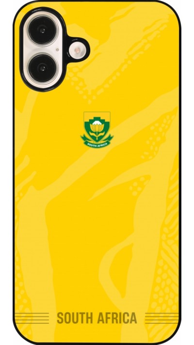 Coque iPhone 16 Plus - Maillot de football Afrique du Sud 2026 personnalisable